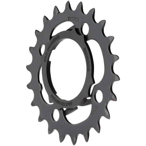Alivio M4000 Chainring - 22t, 64 BCD, 4-Bolt, 9-Speed, Black