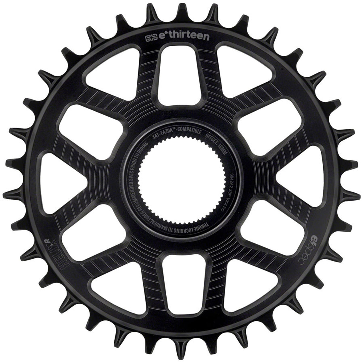Helix Race E*Spec Fazua Ride 60 Aluminum Chainring