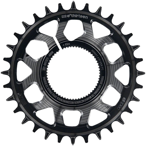 Helix Race e*spec  Chainring - Kenevo/Levo SL 1.1, -4mm offset, 32T, 11/12 Speed, Black