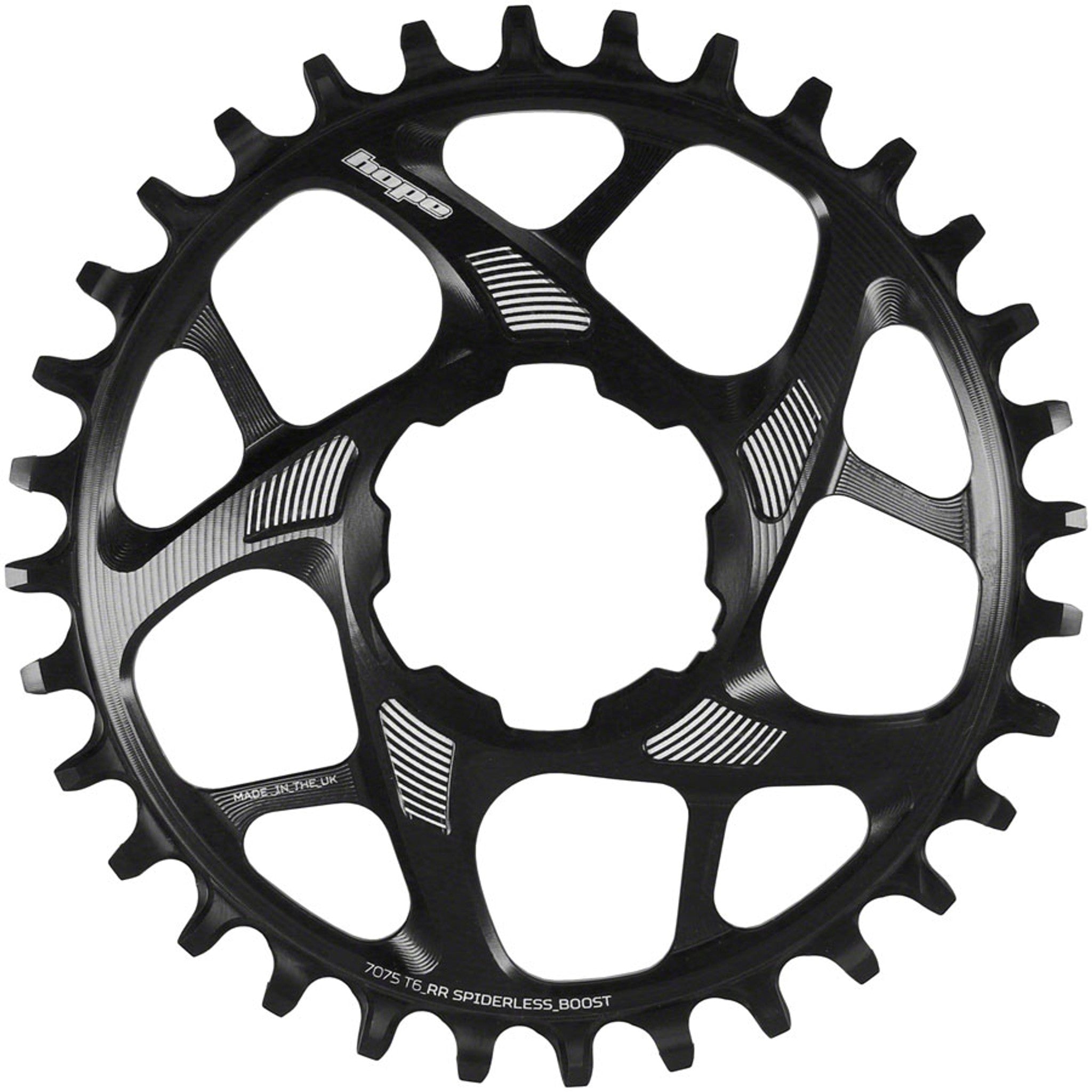 Spiderless Direct Mount Retainer Chainring