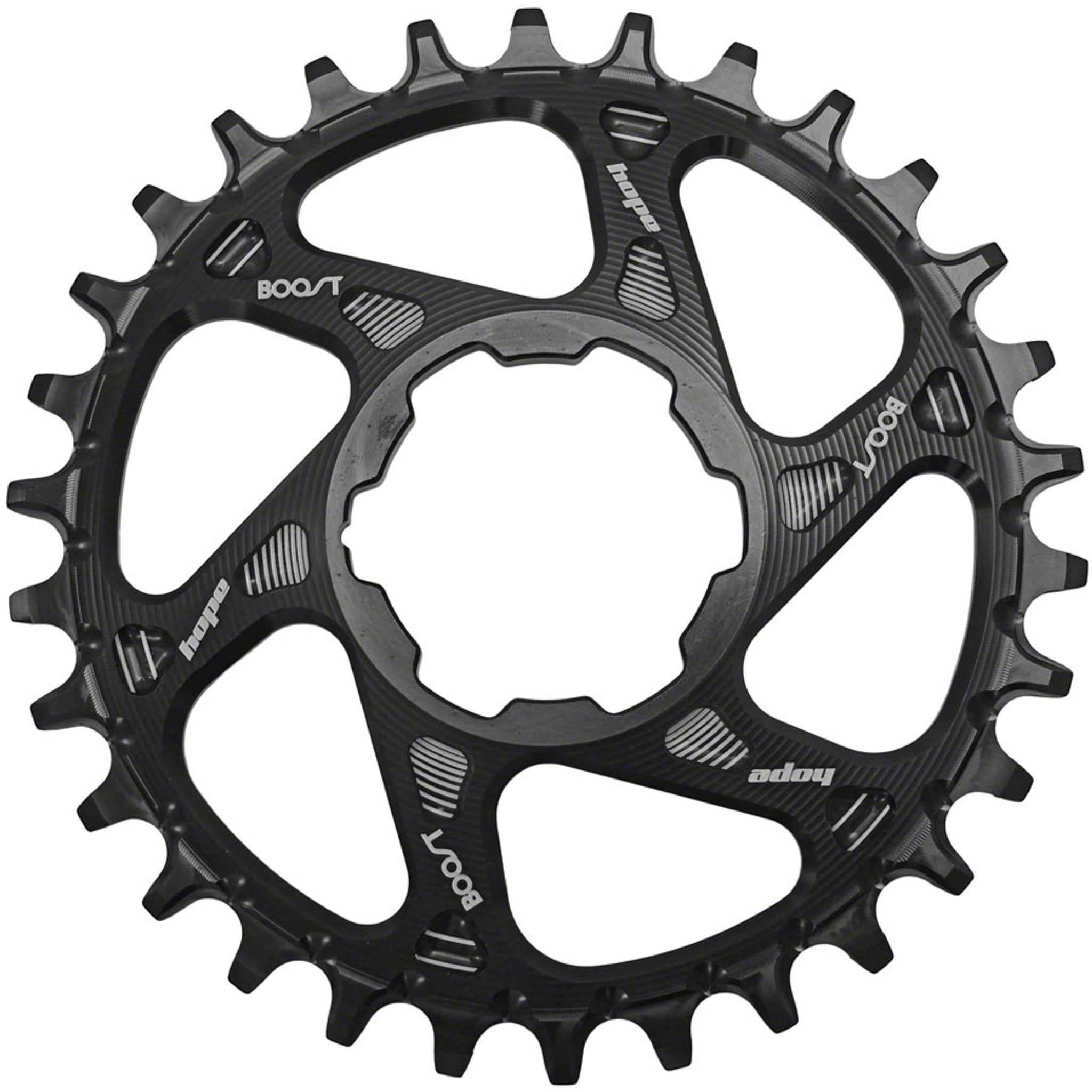 Spiderless Direct Mount Retainer Chainring