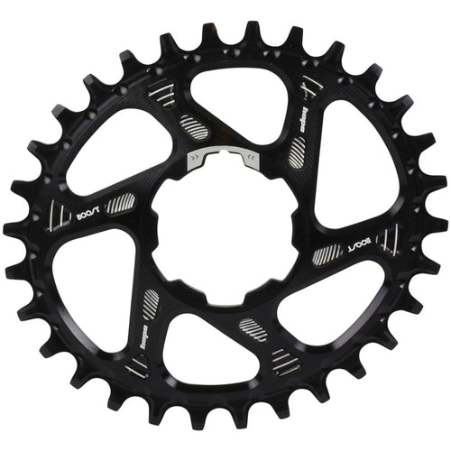 Oval Spiderless Retainer Chainring