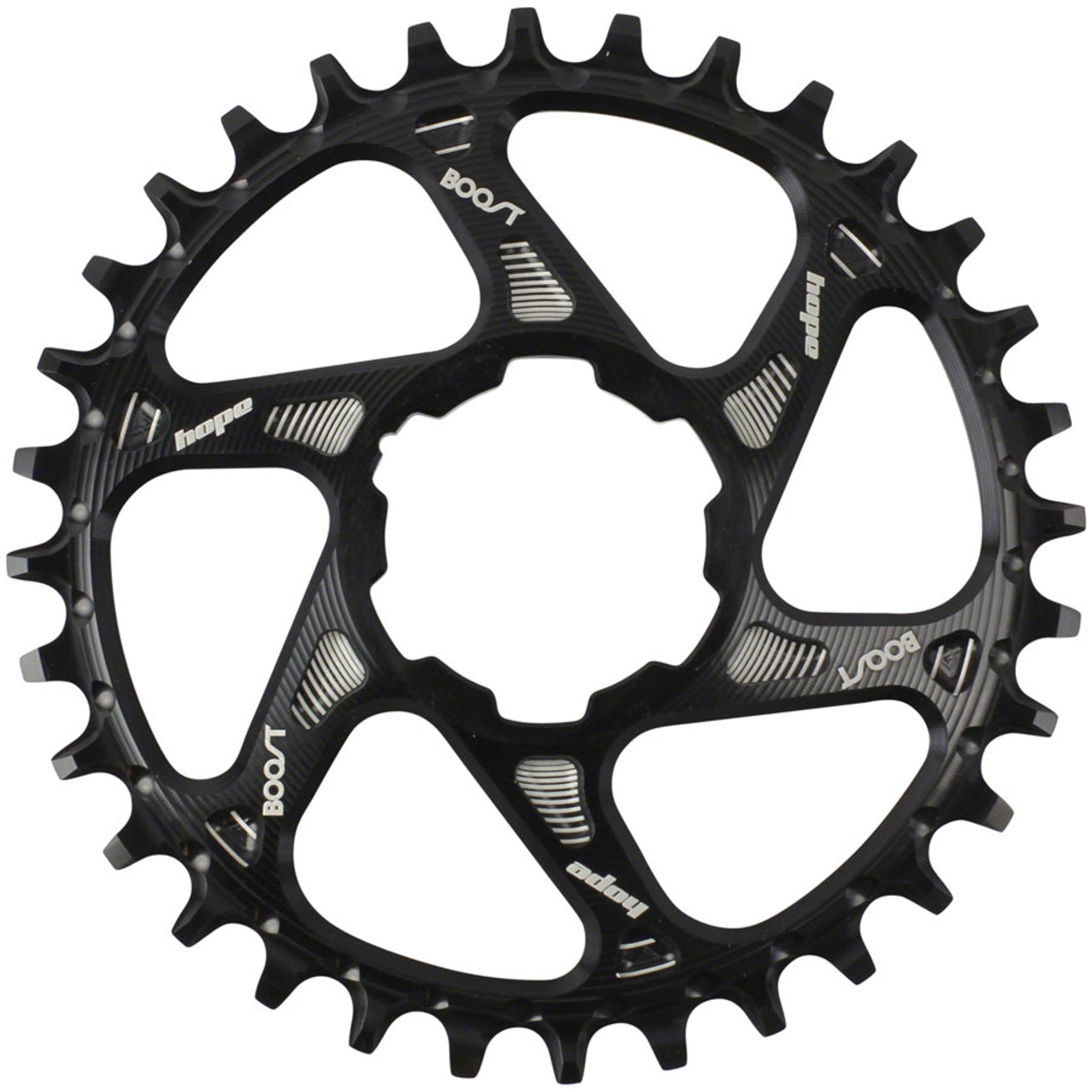 Spiderless Direct Mount Retainer Chainring