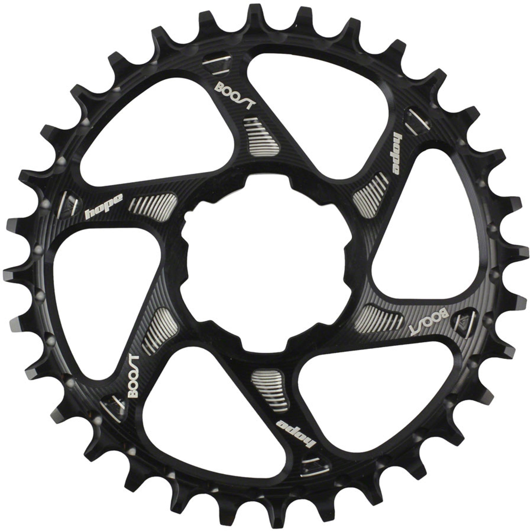 Spiderless Direct Mount Retainer Chainring