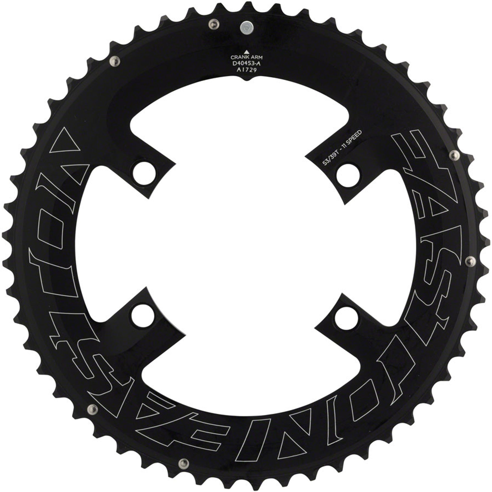 Asymmetric 11-Speed Chainring