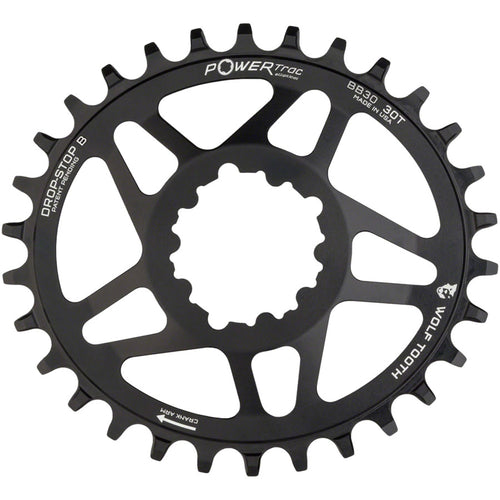 PowerTrac Elliptical SRAM 3-Bolt Direct Mount Chainrings