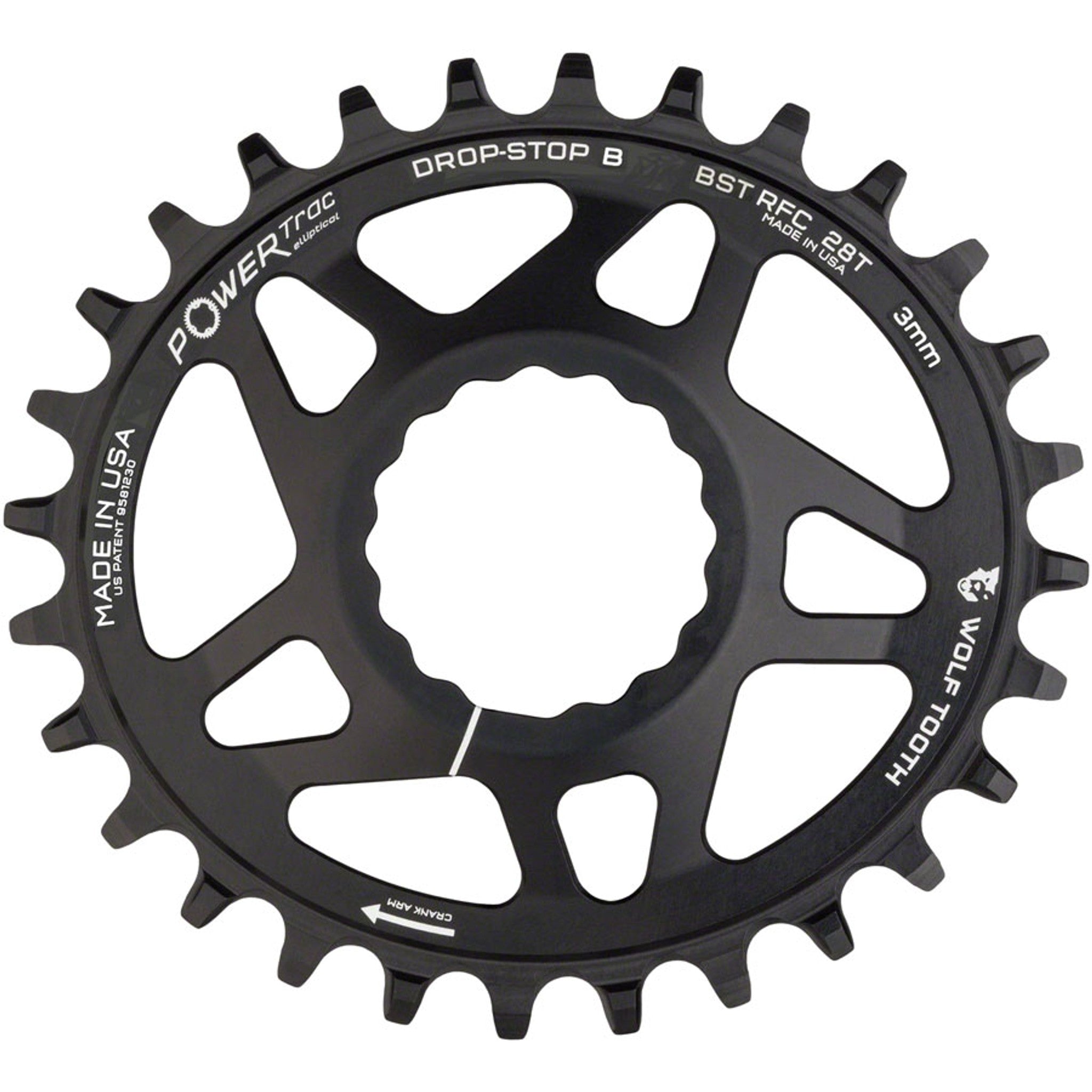 Elliptical RaceFace / Easton CINCH Direct Mount Mountain Chainrings