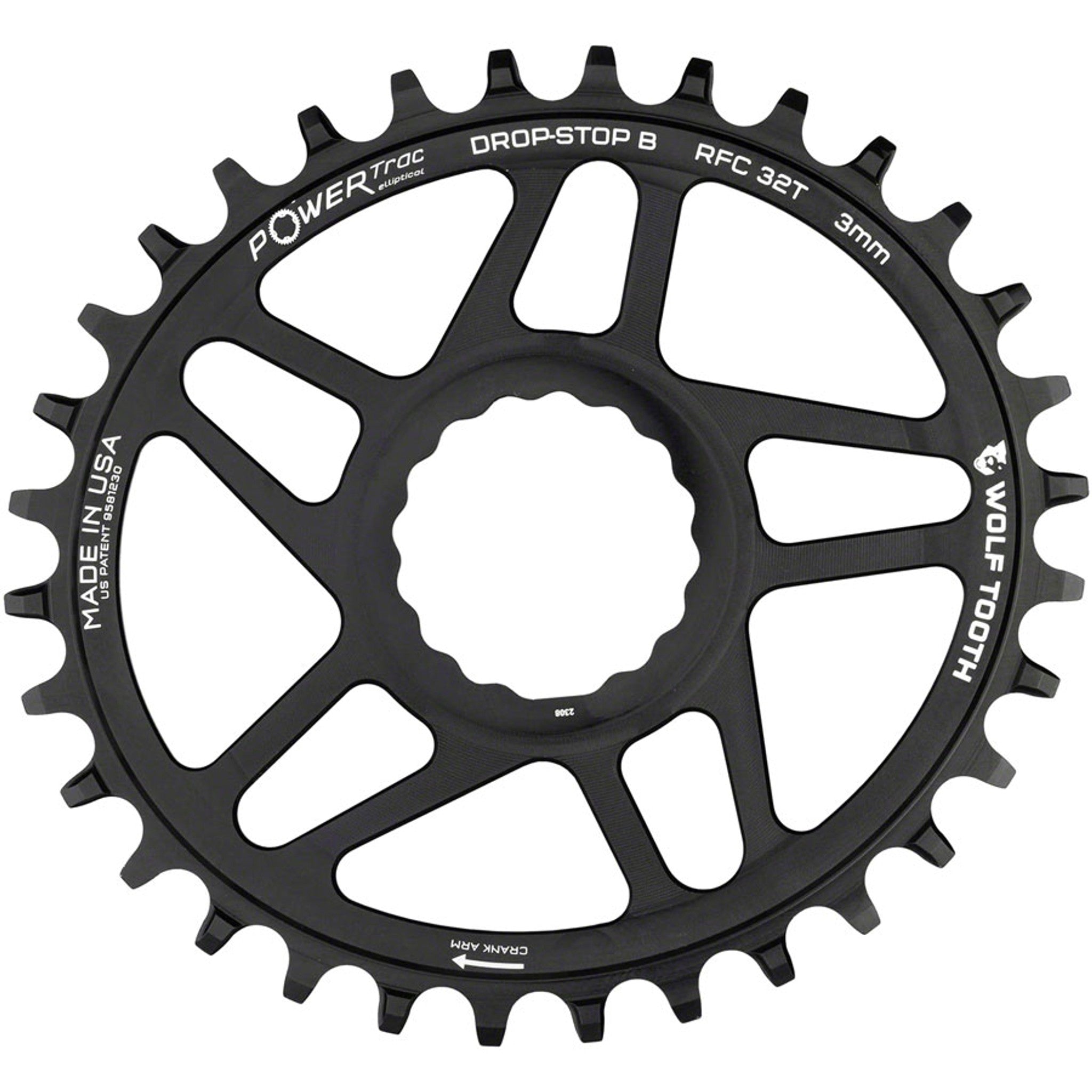 Elliptical RaceFace / Easton CINCH Direct Mount Mountain Chainrings