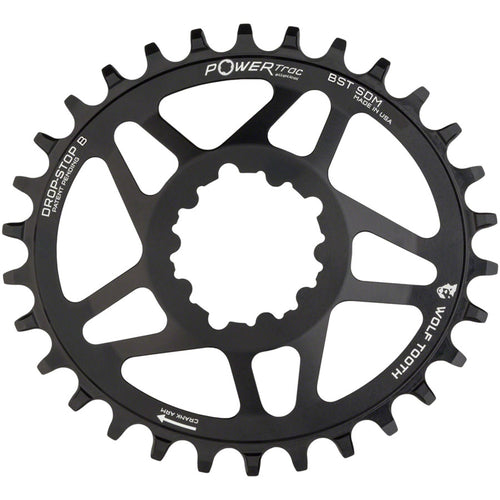 PowerTrac Elliptical SRAM 3-Bolt Direct Mount Chainrings