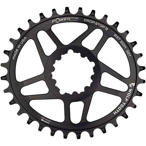 PowerTrac Elliptical SRAM 3-Bolt Direct Mount Chainrings