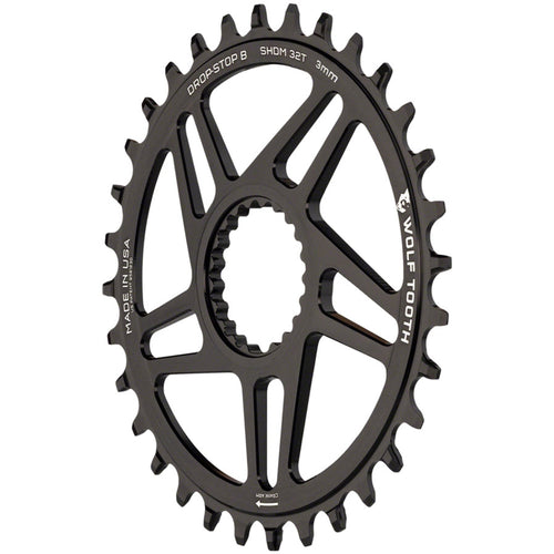 Direct Mount Chainring - 32t, Shimano Direct Mount, Drop Stop B, Boost, 3mm Offset, Black
