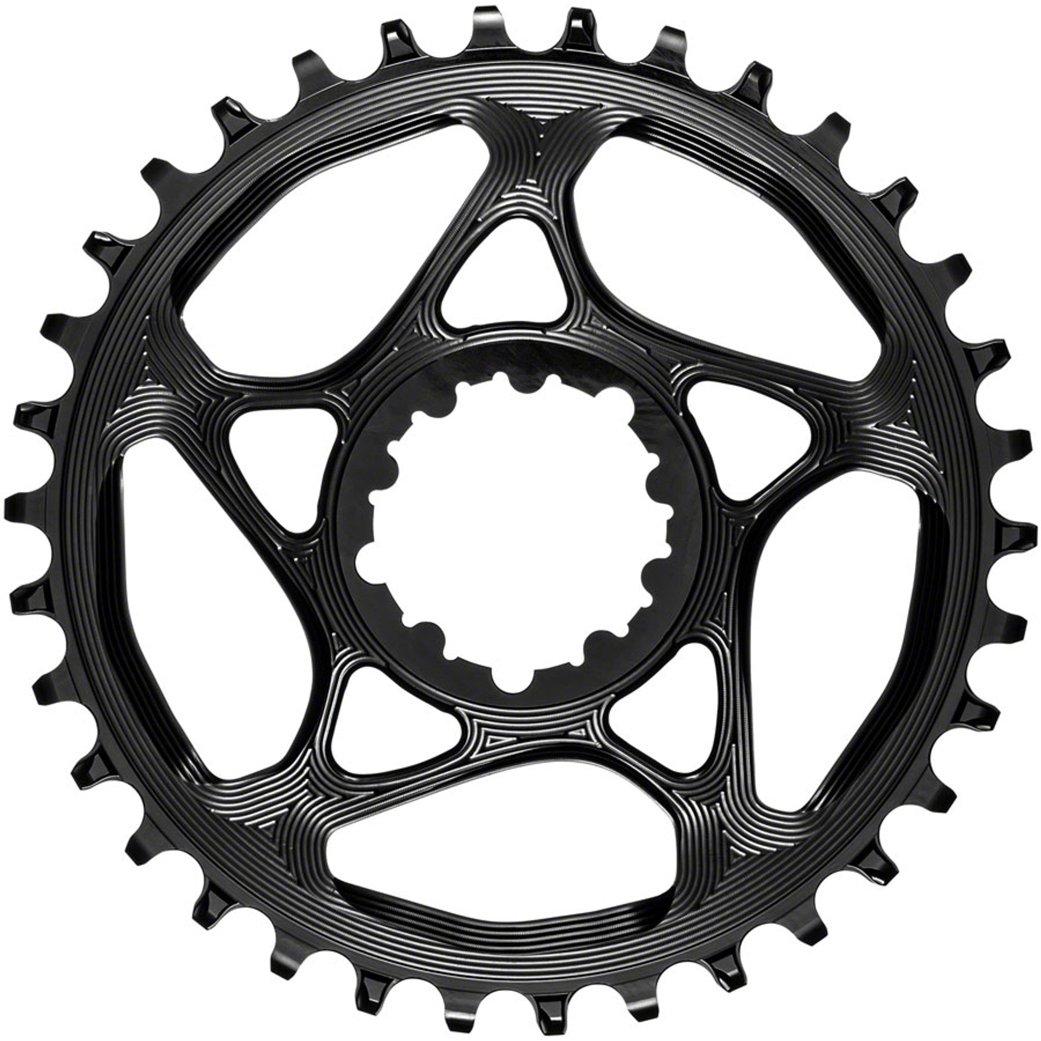 Round Direct Mount Chainring for SRAM 3-Bolt