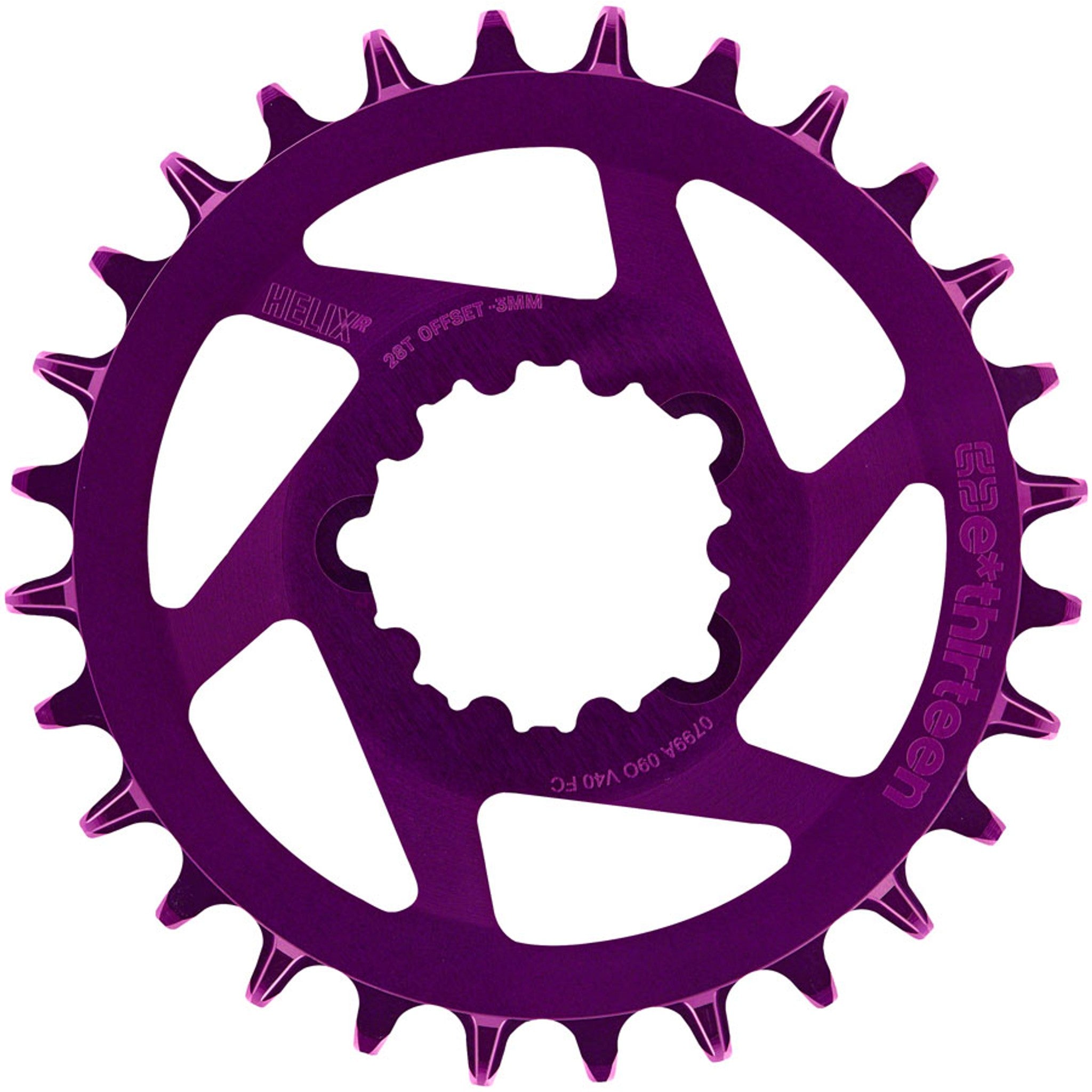Helix Race SRAM 3-Bolt Direct Mount Chainring