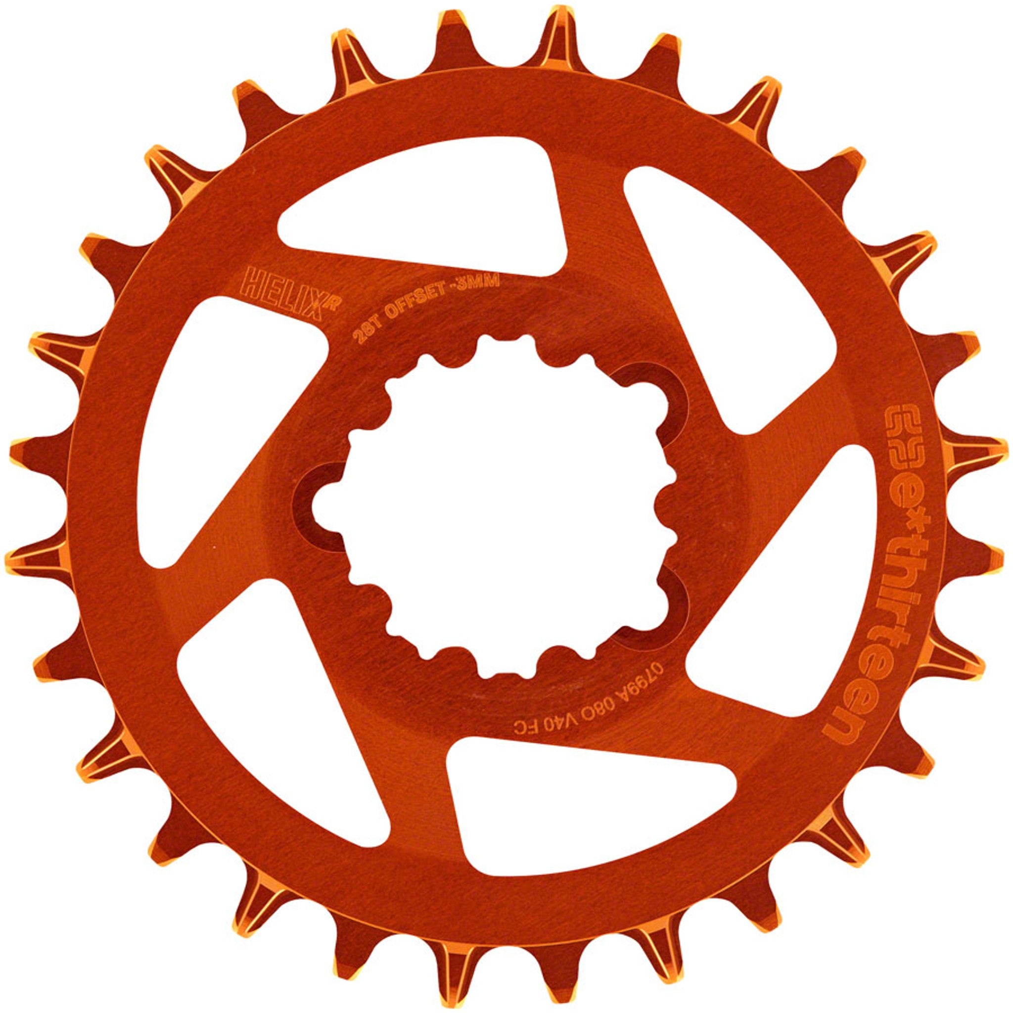 Helix Race SRAM 3-Bolt Direct Mount Chainring