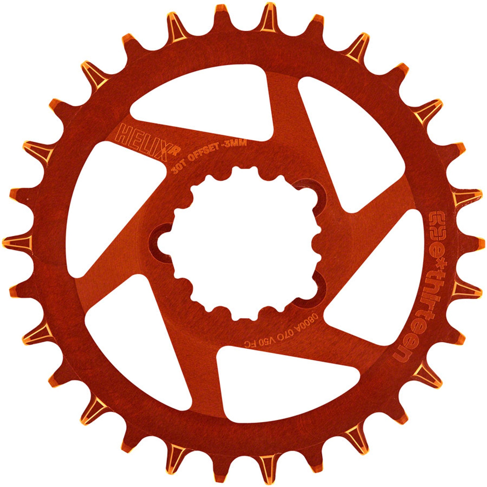 Helix Race SRAM 3-Bolt Direct Mount Chainring