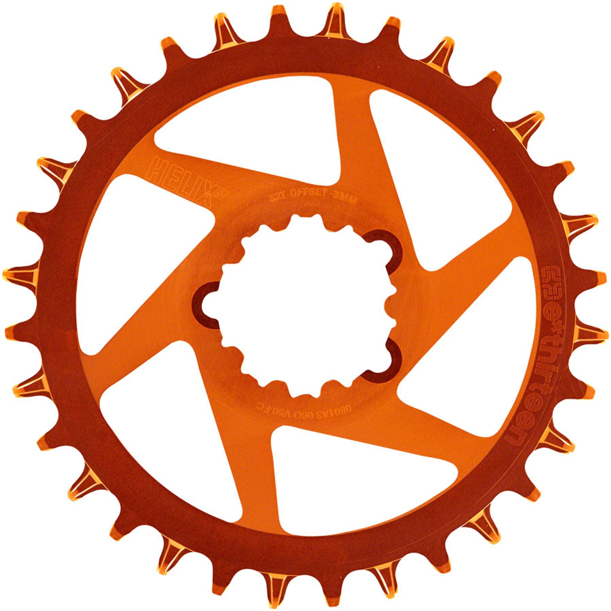 Helix Race SRAM 3-Bolt Direct Mount Chainring