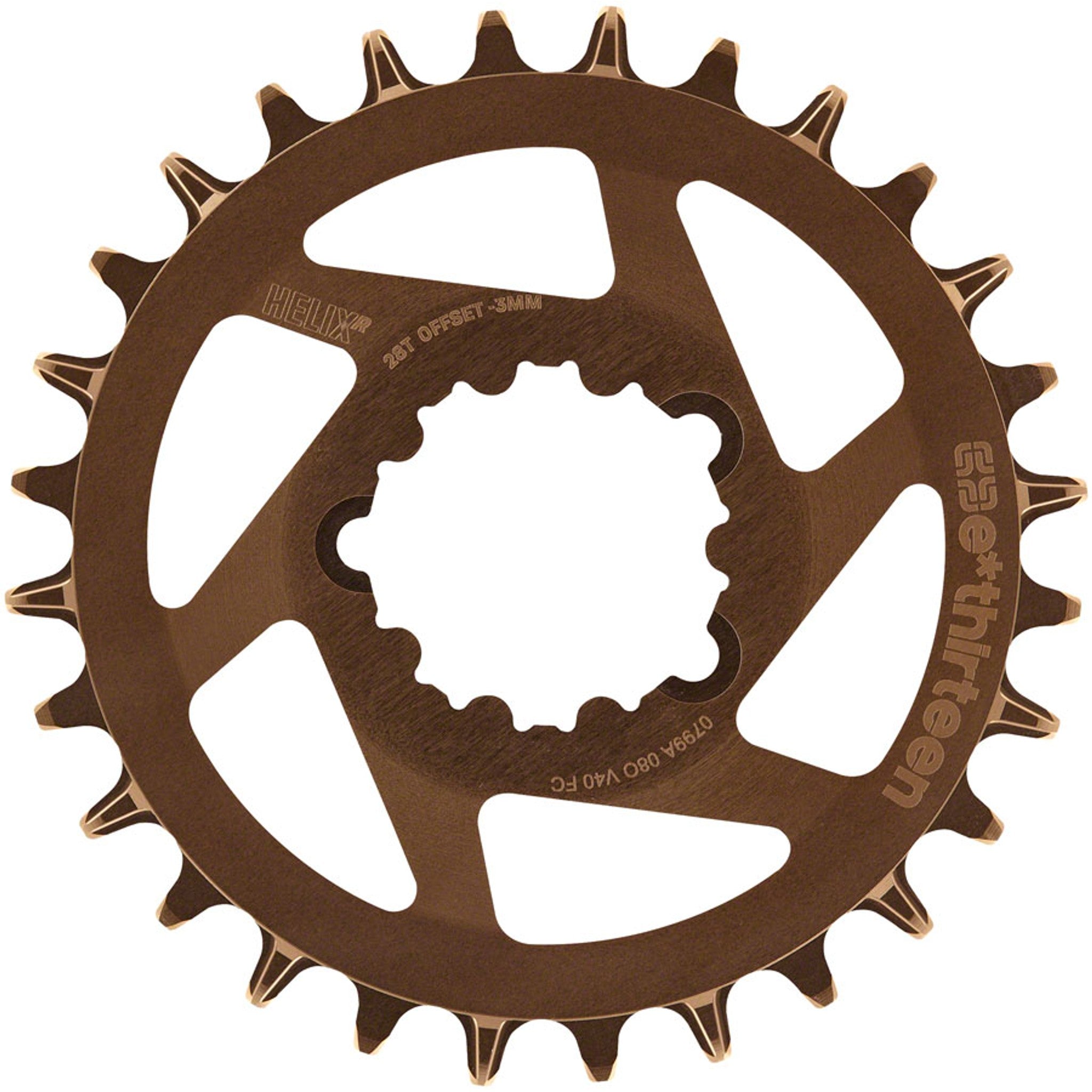 Helix Race SRAM 3-Bolt Direct Mount Chainring