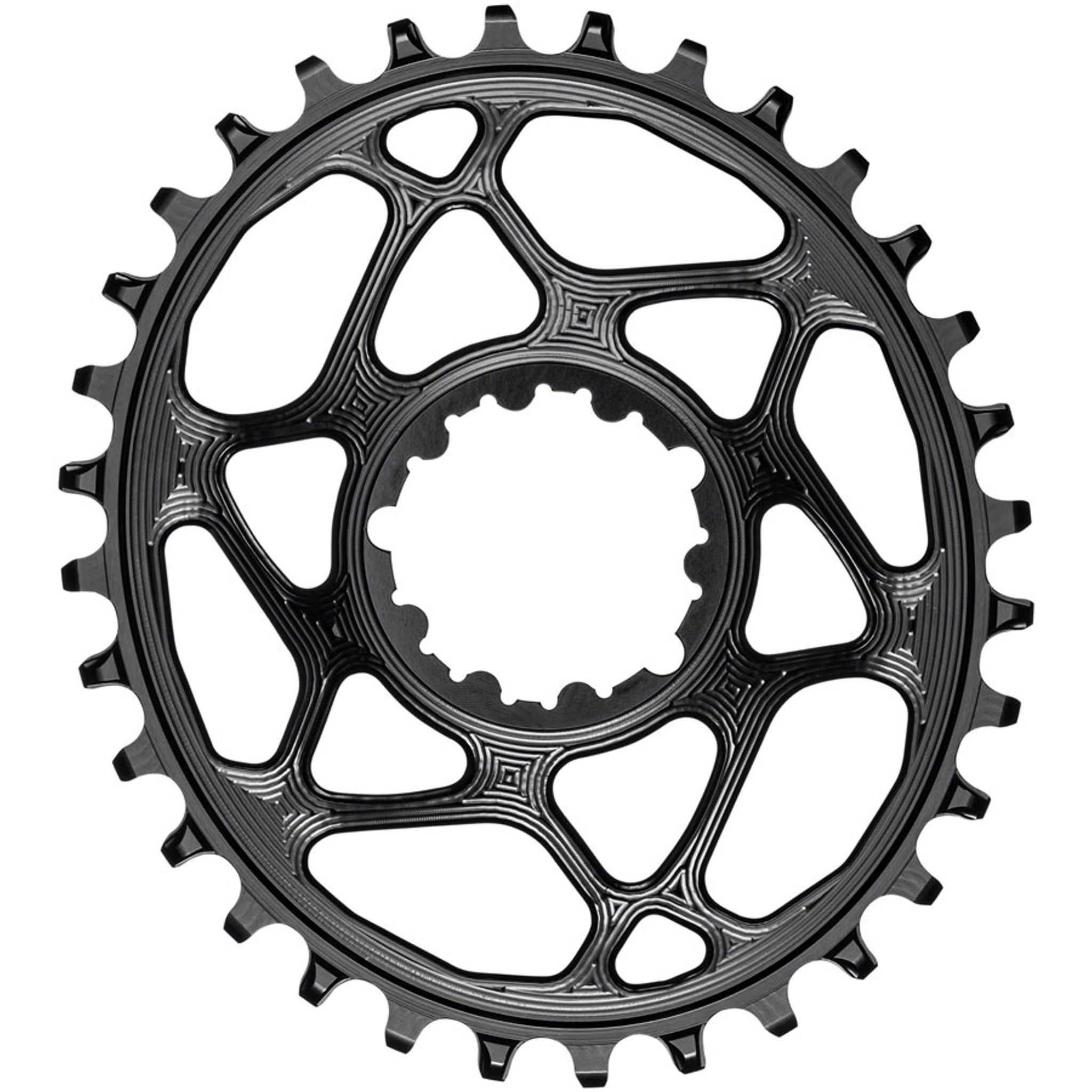 Oval Direct Mount Chainring for SRAM 3-Bolt Cranks