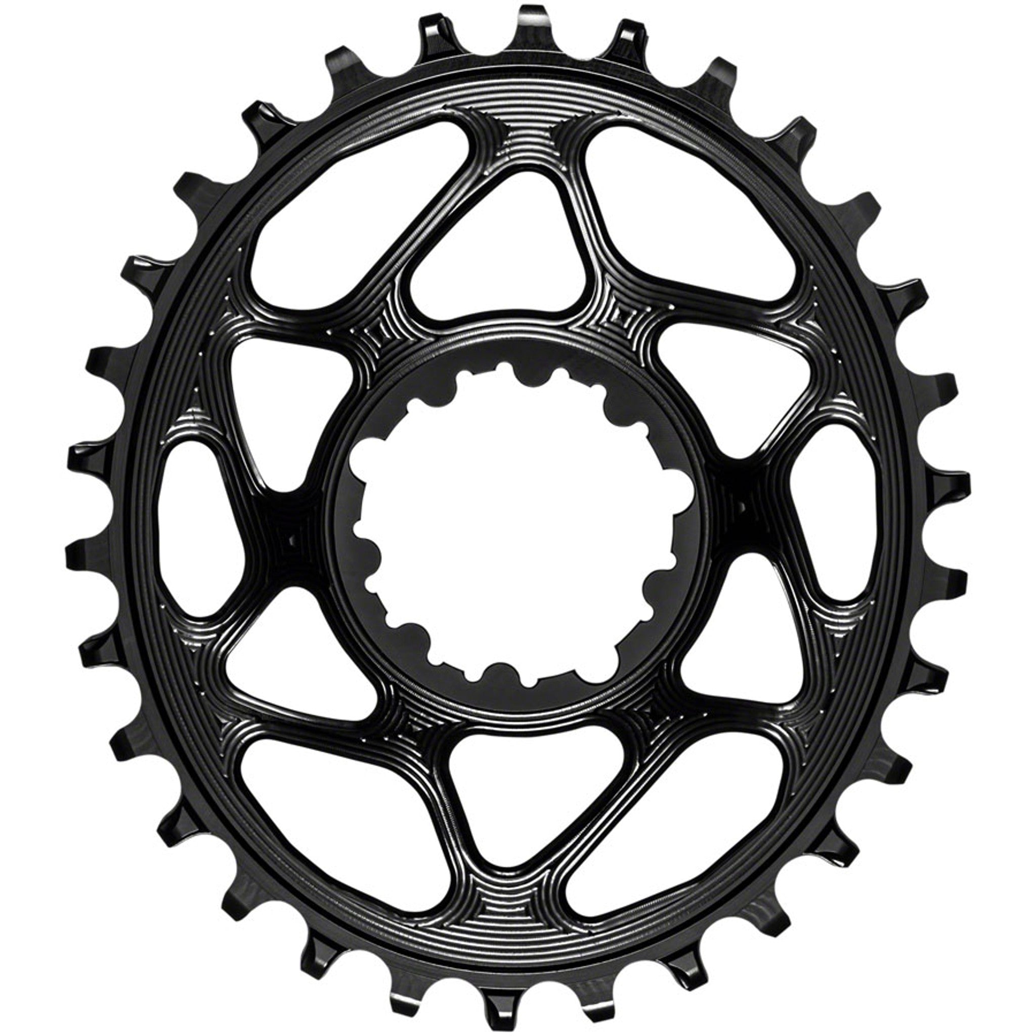 Oval Direct Mount Chainring for SRAM 3-Bolt Cranks