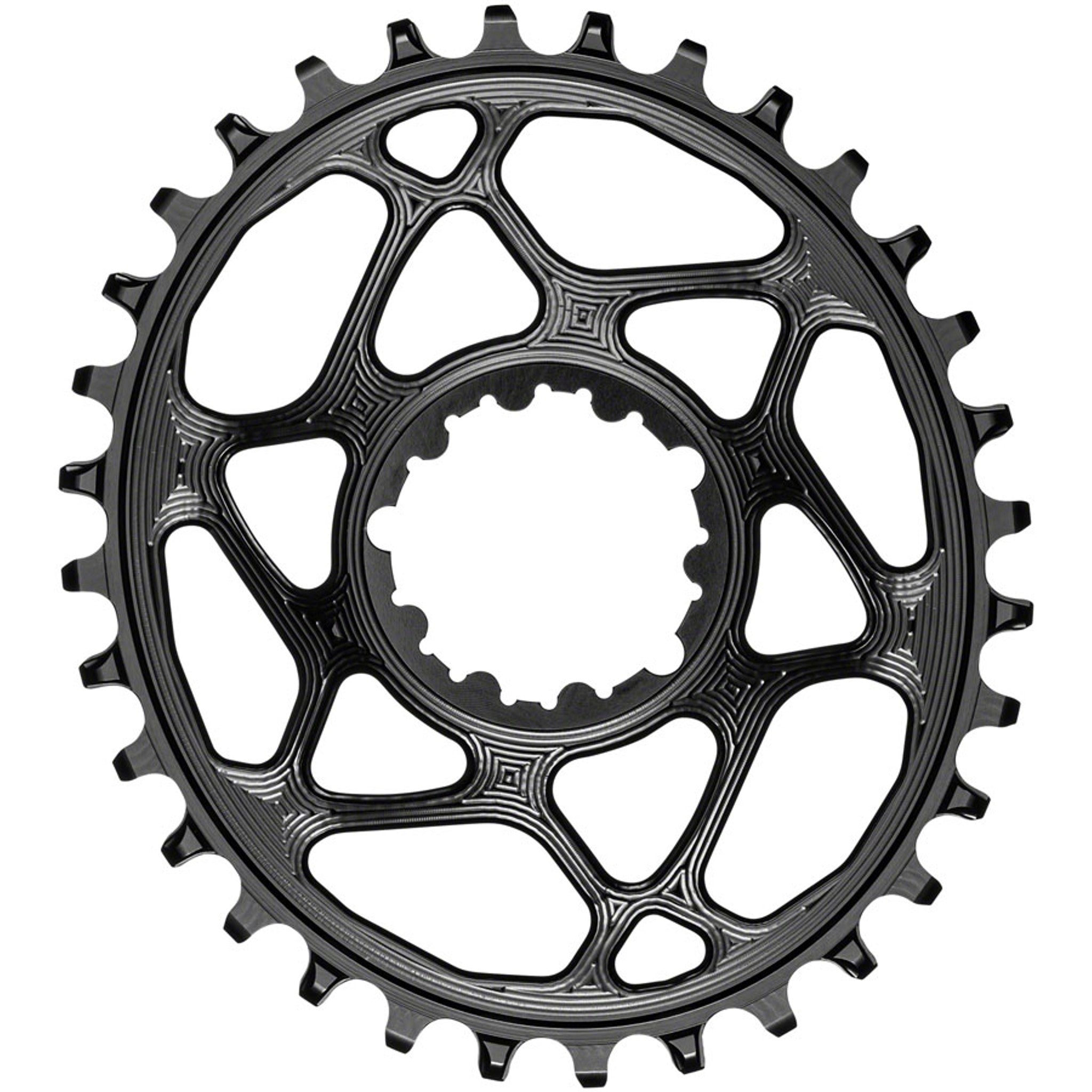 Oval Direct Mount Chainring for SRAM 3-Bolt Cranks