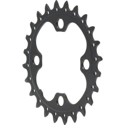 SLX M660-10, LX T671 24t 64mm 10-Speed Inner Chainring Black