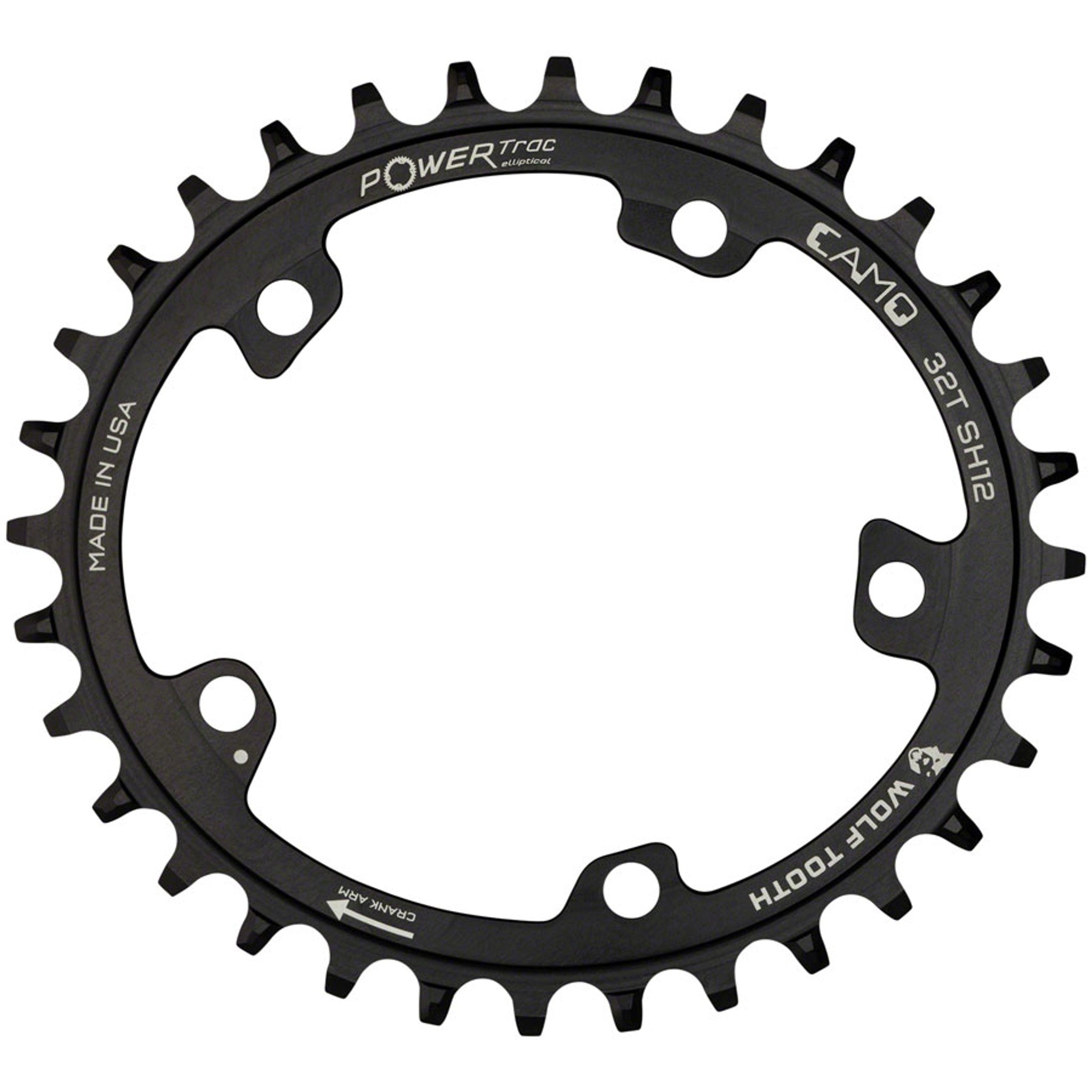 CAMO Aluminum Elliptical Hyperglide+ Chainrings