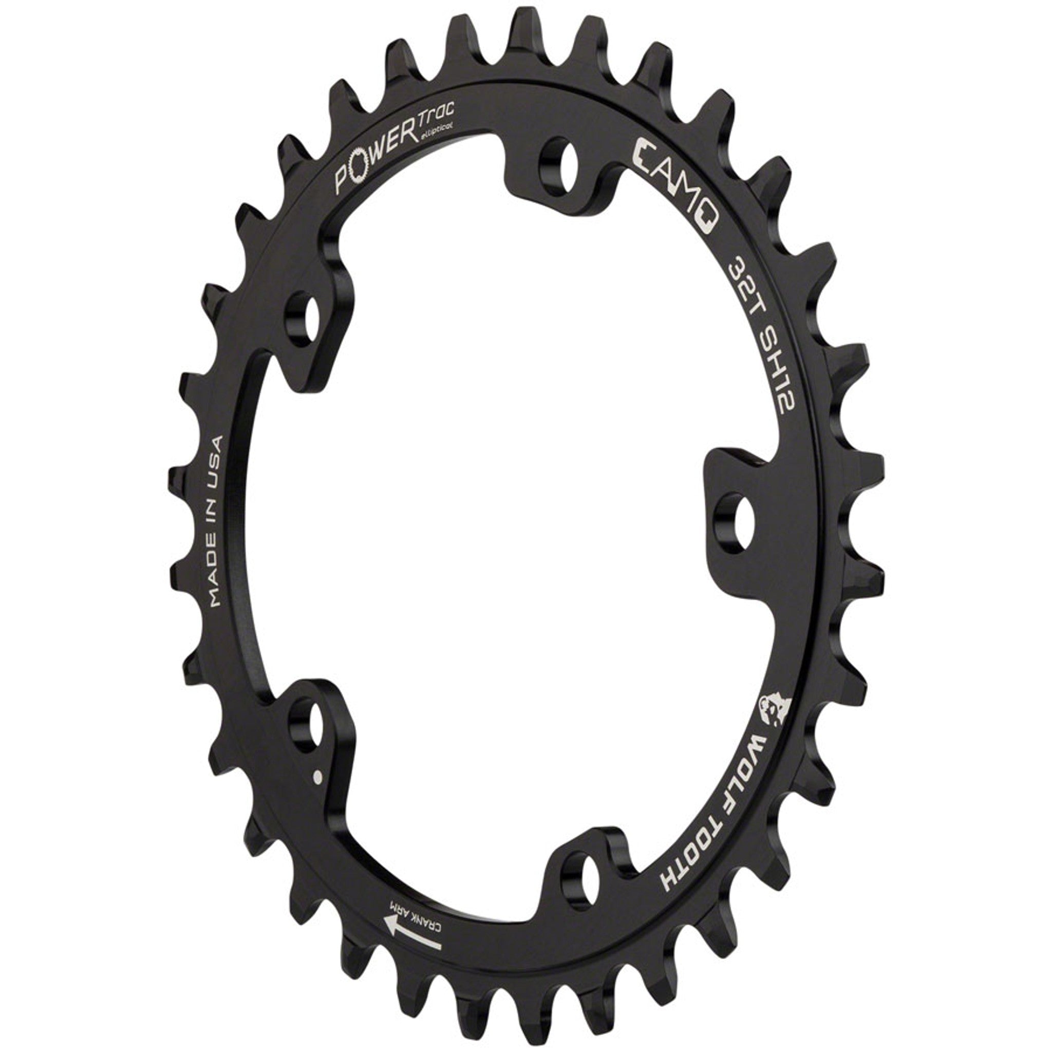 CAMO Aluminum Elliptical Hyperglide+ Chainrings