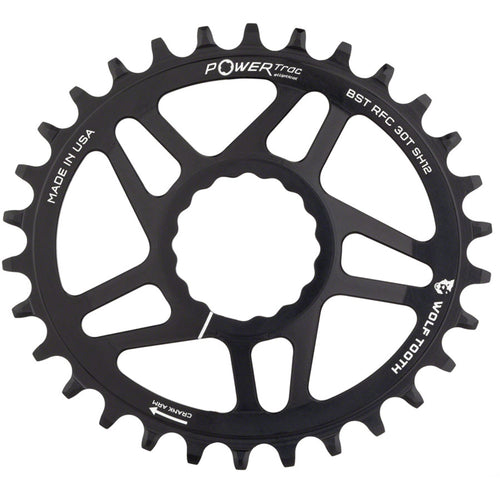 Elliptical RaceFace CINCH Hyperglide+ Direct Mount Mountain Chainrings