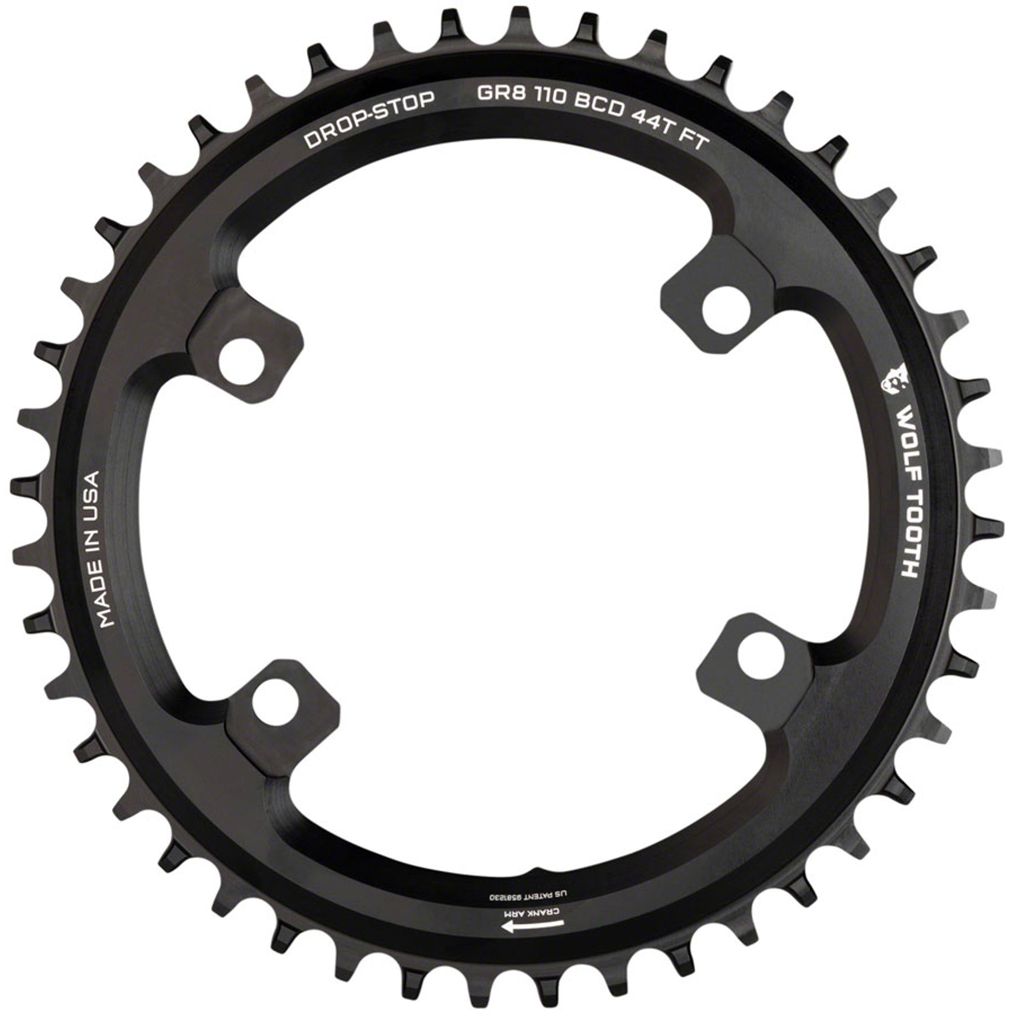 110 Asymmetrical BCD Chainrings for Shimano GRX