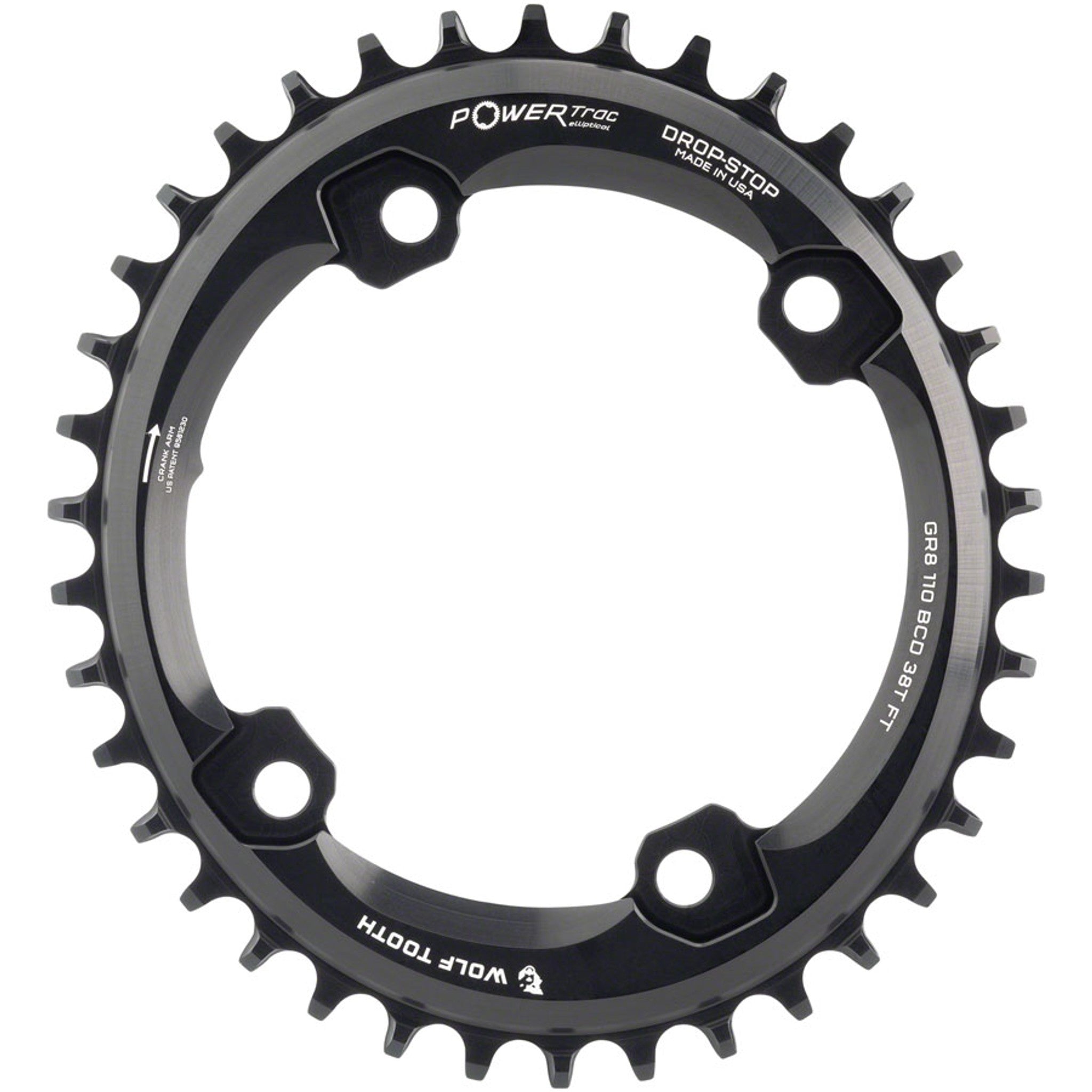 Elliptical 110 BCD GRX Chainrings