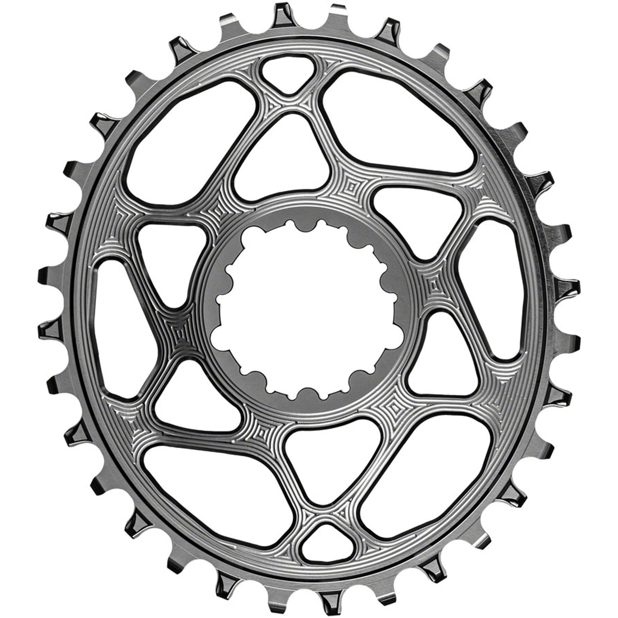 Oval Direct Mount Chainring for SRAM 3-Bolt Cranks
