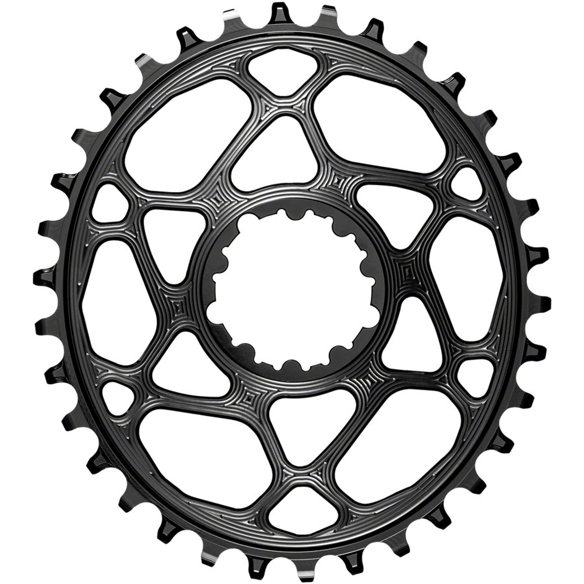 Oval Direct Mount Chainring for SRAM and Hyperglide+