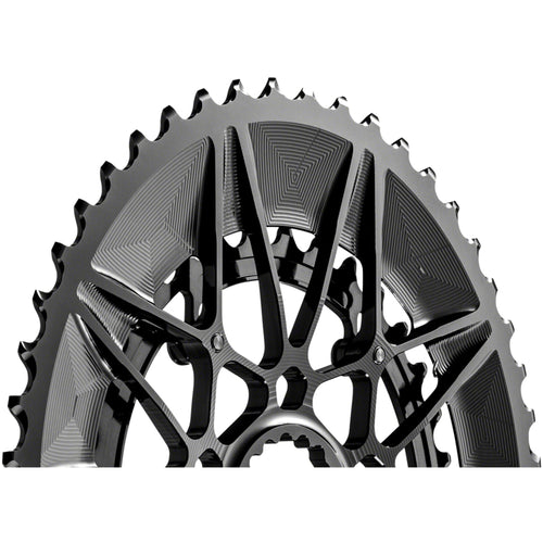 SpideRing Oval Direct Mount 2x Chainring Set for Cannondale