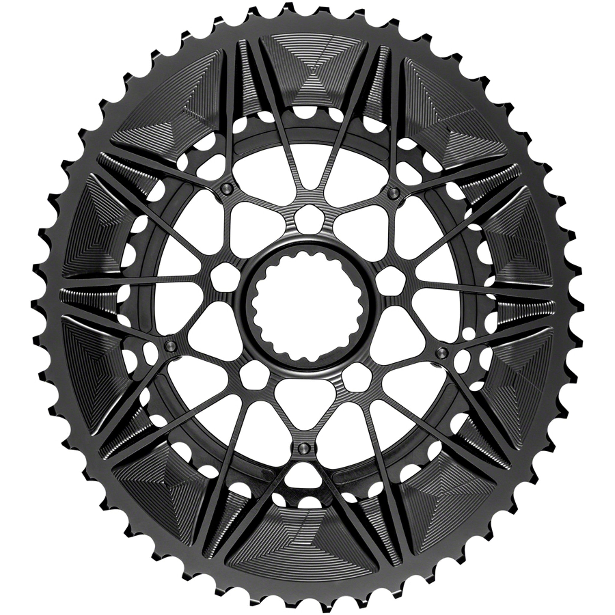SpideRing Oval Direct Mount 2x Chainring Set for Cannondale