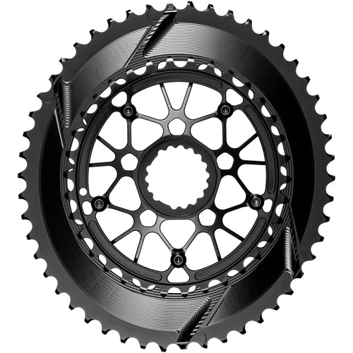 SpideRing Oval Direct Mount 2x Chainring Set for Cannondale