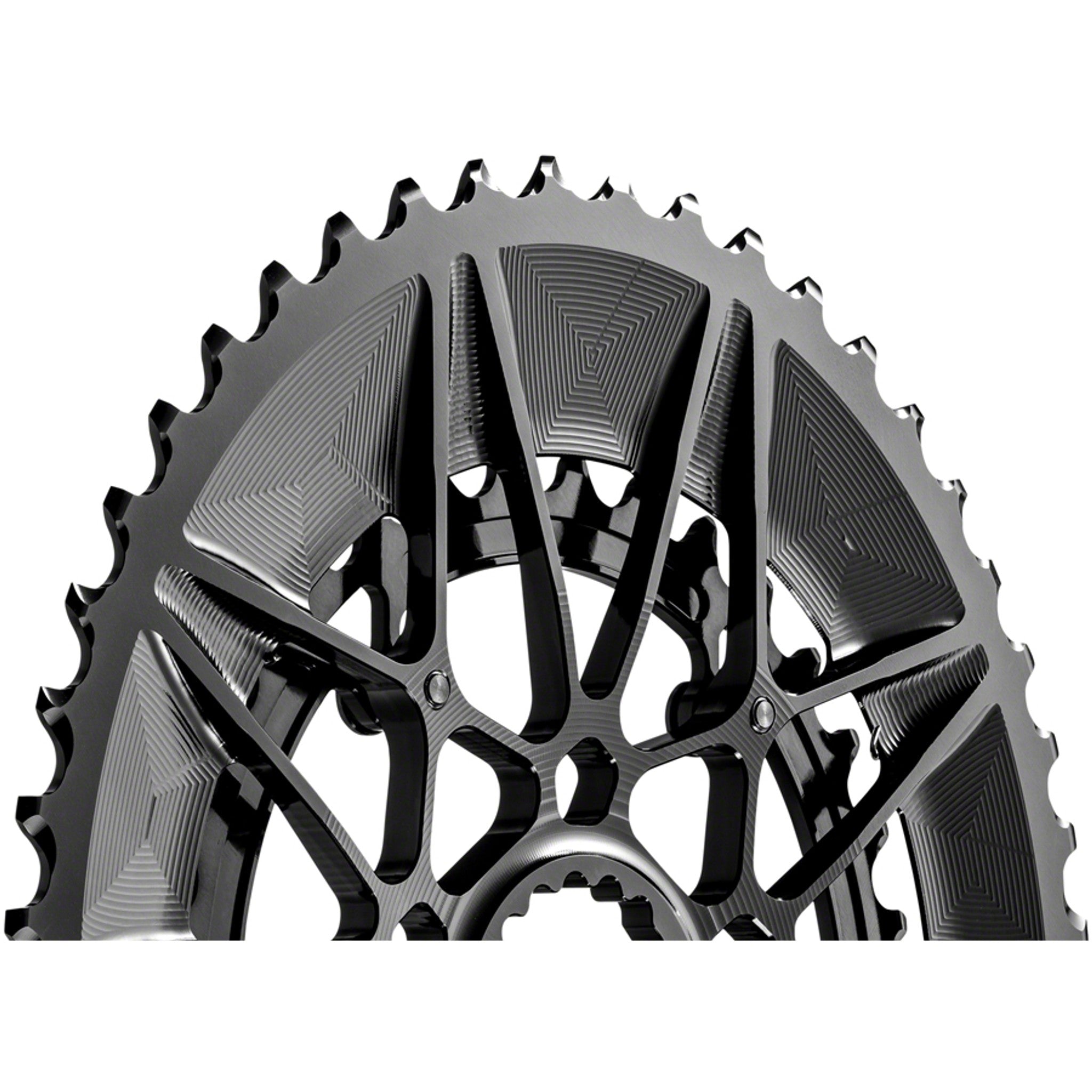 SpideRing Oval Direct Mount 2x Chainring Set for Cannondale