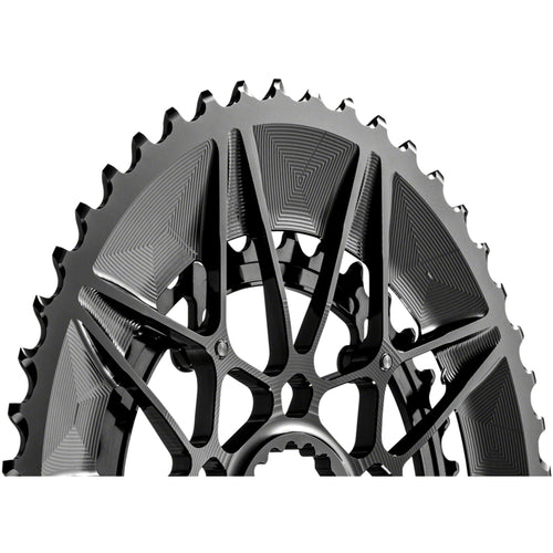 SpideRing Oval Direct Mount 2x Chainring Set for Cannondale