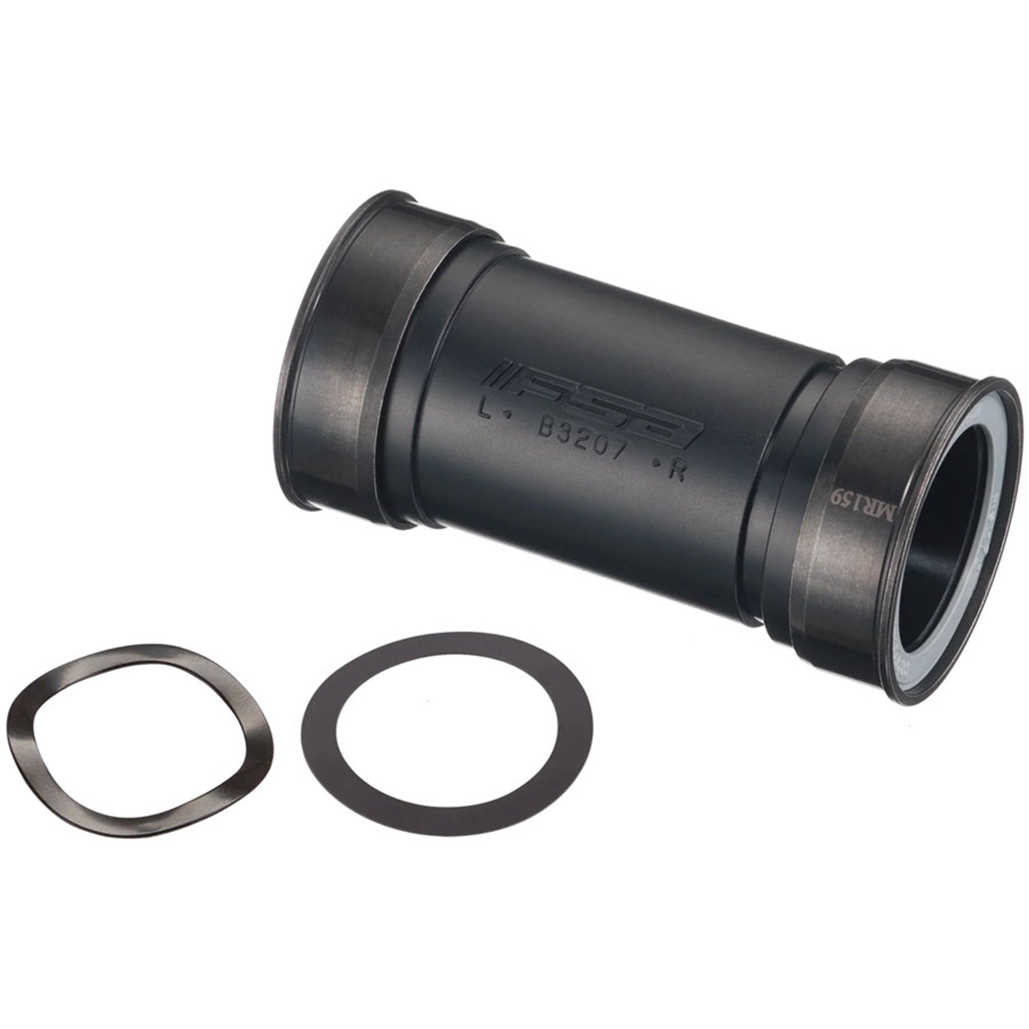 FSA Premium Bottom Bracket, BB86/386EVO Shell Compatibility, Ceramic Bearings, Includes MW083 and MS188 – Black