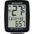 Sigma BC 9.16 ATS Bike Computer - Wireless, Black
