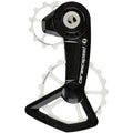 OSPW X Pulley Wheel System for SRAM AXS XPLR - Coated Races, Alloy Pulley, Carbon Cage, White Cerakote