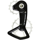 OSPW X Pulley Wheel System for SRAM AXS XPLR - Coated Races, Alloy Pulley, Carbon Cage, White Cerakote