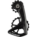CeramicSpeed OSPW RS Pulley Wheel System for Shimano 105 7150 - Aluminum Pulley, 5 Spoke, Carbon Cage, Black