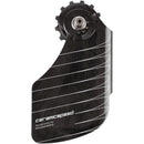 CeramicSpeed OSPW Pulley Wheel Aero Alpha System for Shimano 9250/8150 - Coated Races, Aluminum Pulley, Carbon Cage, Black