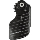 CeramicSpeed OSPW Pulley Wheel Aero Alpha System for SRAM Red/Force AXS - Coated Races, Aluminum Pulley, Carbon Cage, Black