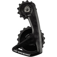 CeramicSpeed OSPW RS Alpha Pulley Wheel System for Shimano 105 7150 - ALPHA Aluminum Pulley, Carbon Cage, Black