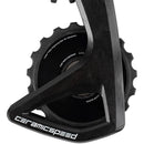 CeramicSpeed OSPW RS Alpha Pulley Wheel System for Campagnolo Super Record WRL - ALPHA Aluminum Pulley, Carbon Cage, Black