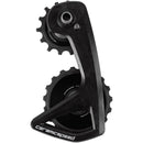 CeramicSpeed OSPW RS Alpha Pulley Wheel System for Campagnolo Super Record WRL - ALPHA Aluminum Pulley, Carbon Cage, Black