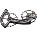 CeramicSpeed OSPW Pulley Wheel System for Shimano 9000/6800 Series - Alloy Pulley, Carbon Cage, Black