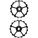 CeramicSpeed Oversized Pulley Wheels - 17 tooth, Alloy Wheels, Black