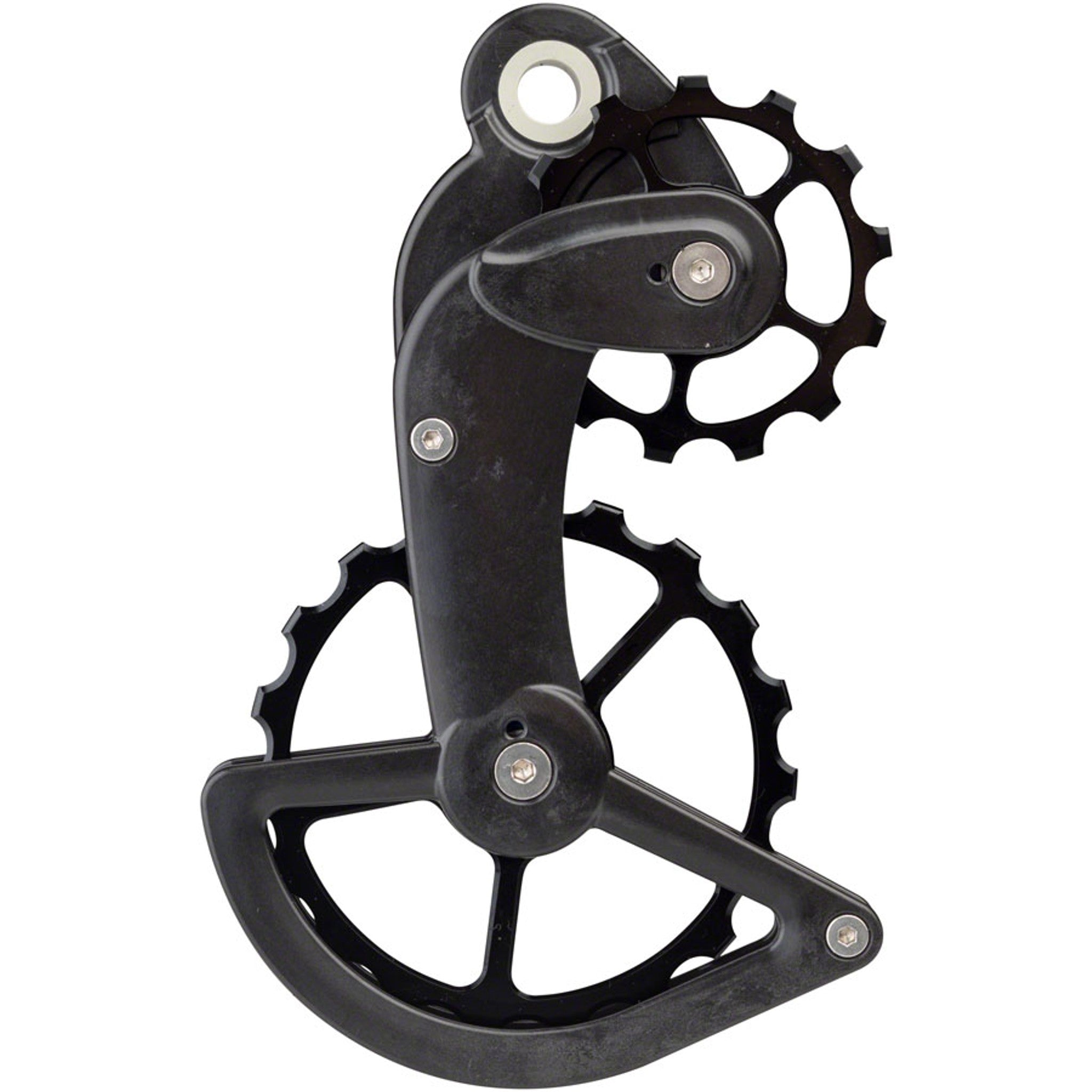 CeramicSpeed OSPW Pulley Wheel System for Campagnolo Derailleurs - Alloy Pulley, Carbon Cage, Black